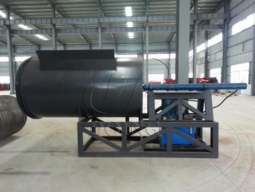 pyrolysis plant feeding system