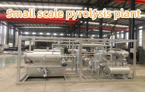 A Kazakhstan customer purchased a set of 100KG pyrolysis plant from DOING successfully