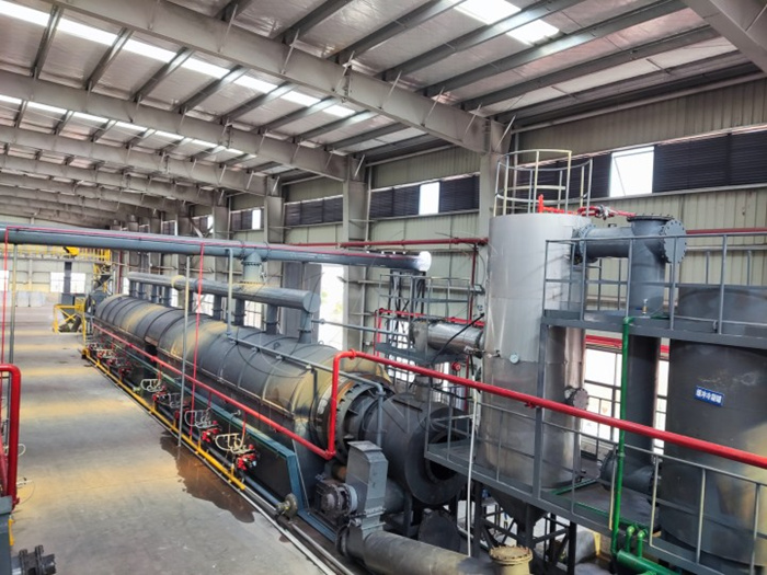 DOING fully continuous type pyrolysis equipment