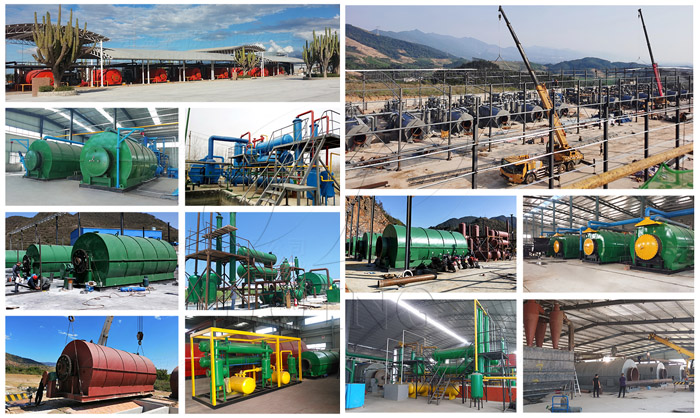 plastic pyrolysis plant project cases