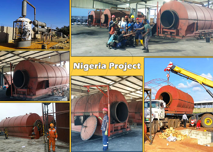 DOING pyrolysis machine projects in Nigeria