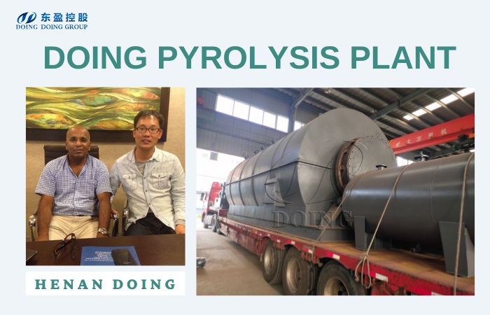 waste tyre recycling pyrolysis machine in Aruba