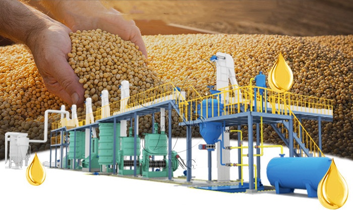 Soya bean oil extraction machines