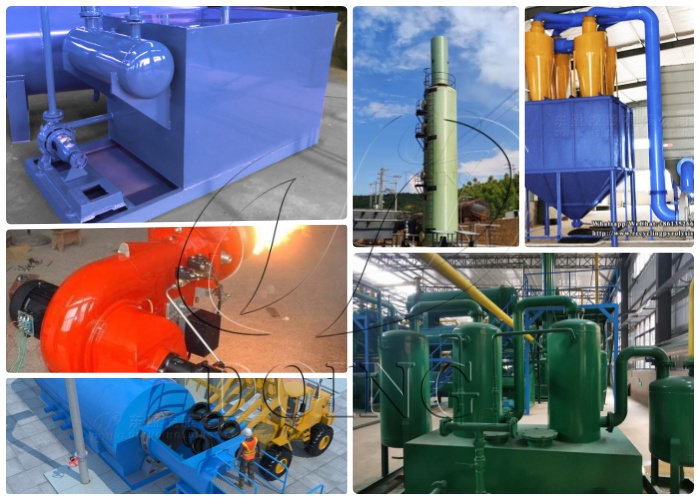 Some optional devices of DOING pyrolysis plants