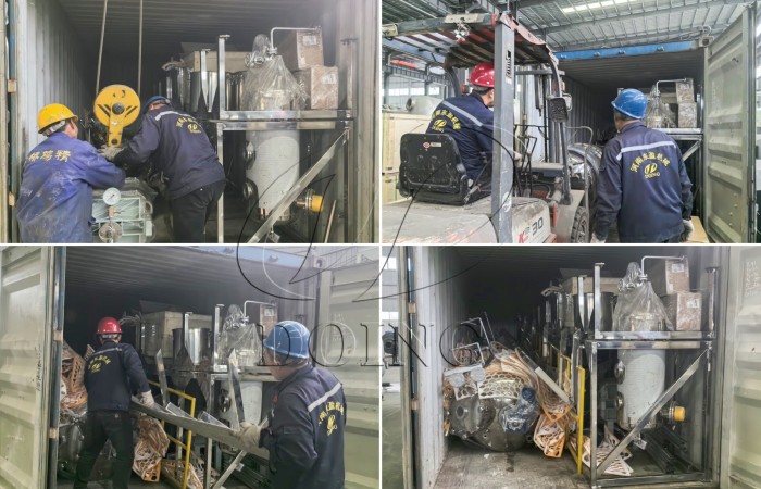 Henan Glory Company shipped 1tph palm kernel oil refinery machine to Nigeria.jpg