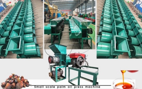 A Nigeria customer successfully ordered 500kg/h palm oil presser from Henan Glory company